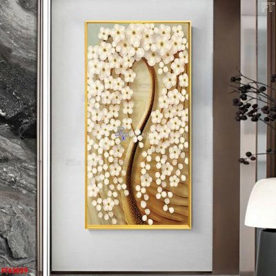 File tranh File tranh bộ hiện đại FT43029 (file gốc) chủ đề phong thủy