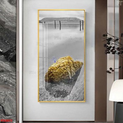 File gốc File tranh bộ hiện đại FT43075 (chủ đề hiện đại) trang trí