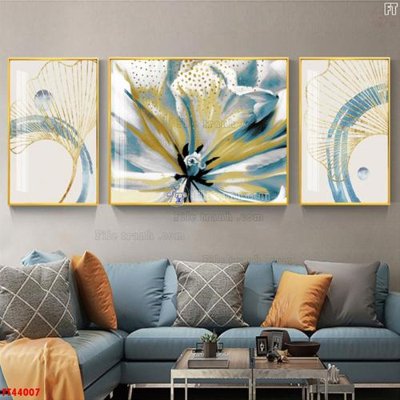 Tải file gốc File tranh bộ hiện đại FT44007 (bản PSD) còn layer