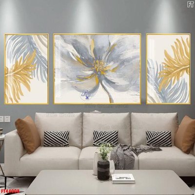 File tranh File tranh bộ hiện đại FT44008 (gốc) phong cách tối giản