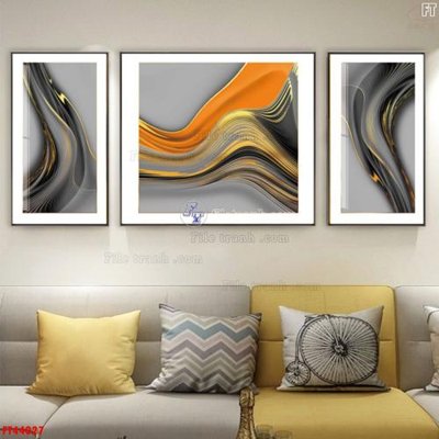 File tranh trang trí File tranh bộ hiện đại FT44027 (tải file gốc)