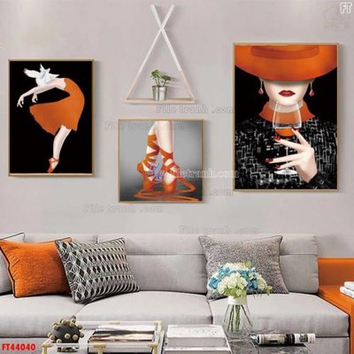 Tải file tranh gốc File tranh bộ hiện đại FT44040 chất lượng cao