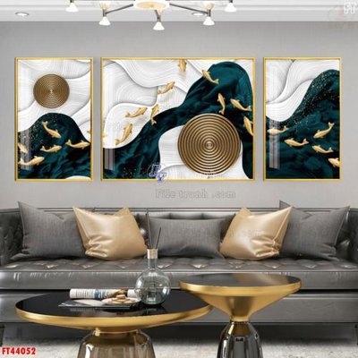 File tranh gốc File tranh bộ hiện đại FT44052 (sắc nét từng chi tiết)