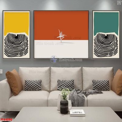 File gốc File tranh bộ hiện đại FT44090 (PSD/TIFF) độ phân giải cao