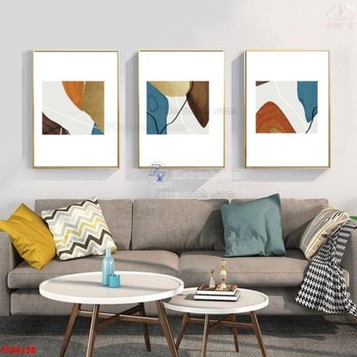 File tranh File tranh bộ hiện đại FT44128 (gốc) in vải canvas
