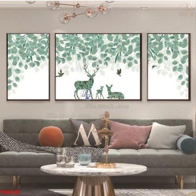 File tranh File tranh bộ hiện đại FT44139 (gốc) chủ đề trừu tượng