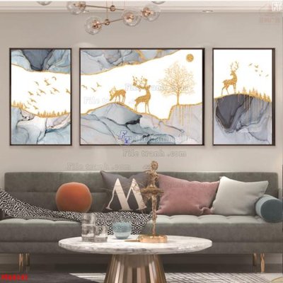 File gốc File tranh bộ hiện đại FT44141 (AI/EPS) cho in ấn