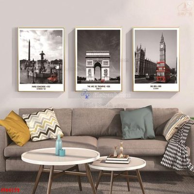File ảnh File tranh bộ hiện đại FT44173 (gốc) cho trang trí nhà hàng