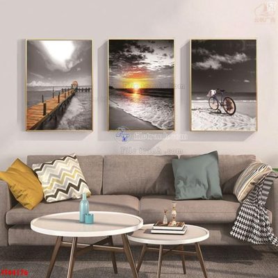 File in trần File tranh bộ hiện đại FT44176 (bản gốc) bầu trời