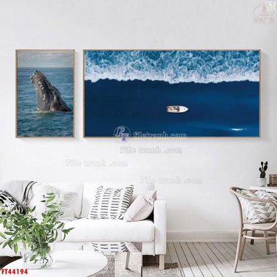 File tranh trang trí File tranh bộ hiện đại FT44194 (file gốc)