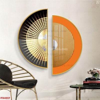 File in trần File tranh bộ hiện đại FT44227 (bản gốc) hoa văn