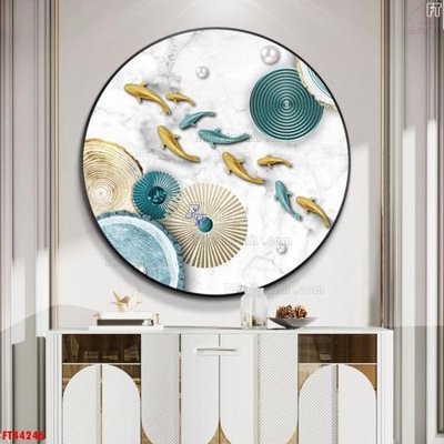 File ảnh File tranh bộ hiện đại FT44246 (gốc) cho trang trí nội thất