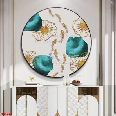 File ảnh File tranh bộ hiện đại FT44252 (gốc) in biển hiệu