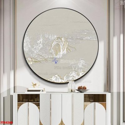 File tranh File tranh bộ hiện đại FT44268 (gốc) in film