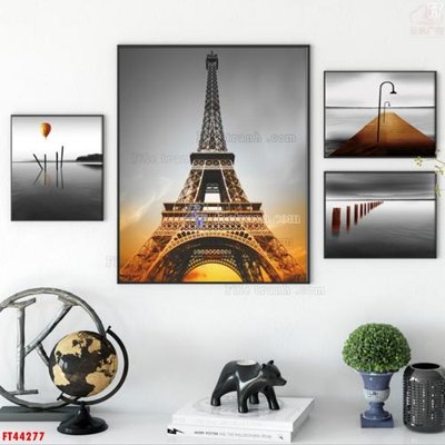 File in ấn File tranh bộ hiện đại FT44277 (bản gốc) sắc nét