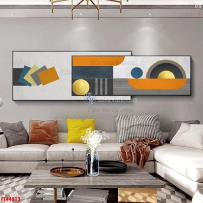 File in ấn cao cấp File tranh bộ hiện đại FT44313 (file gốc)