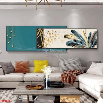 File gốc File tranh bộ hiện đại FT44314 (trang trí) phòng ngủ