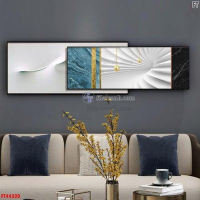 Tải file File tranh bộ hiện đại FT44320 (gốc) làm tranh treo tường