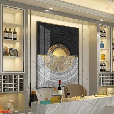 File gốc File tranh bộ hiện đại FT44341 (in lụa) cao cấp