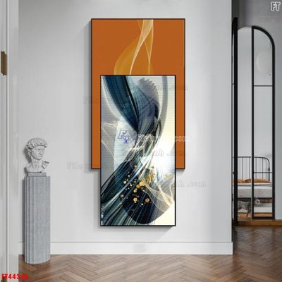 File in trần File tranh bộ hiện đại FT44346 (bản gốc) mây trời