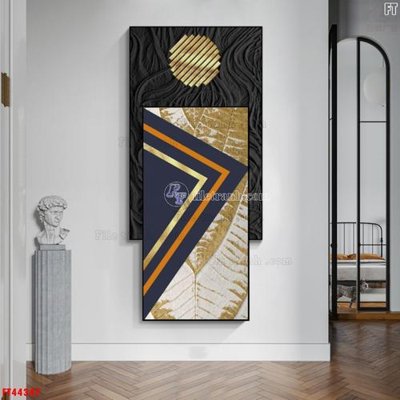 File in ấn File tranh bộ hiện đại FT44347 chuyên nghiệp