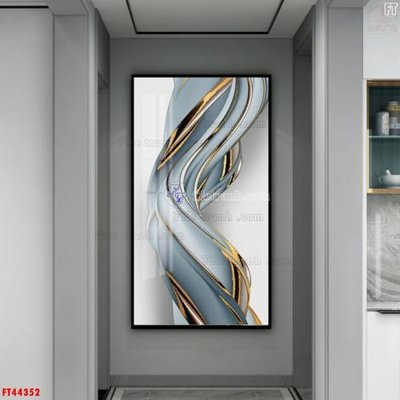 File gốc File tranh bộ hiện đại FT44352 (trang trí) phòng ngủ