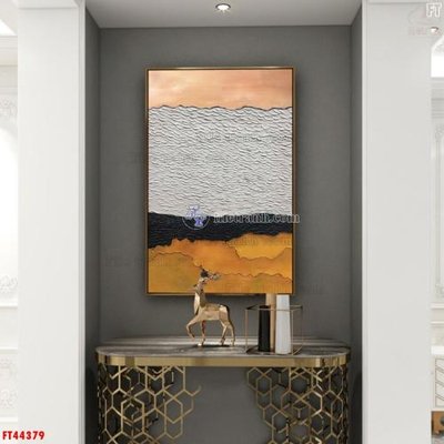 File gốc File tranh bộ hiện đại FT44379 (in mica) làm quà tặng