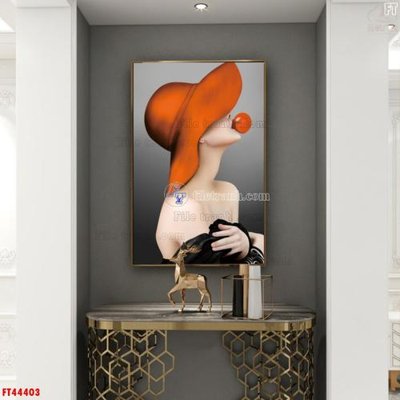 File PSD in ấn File tranh bộ hiện đại FT44403 (chất lượng cao)