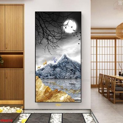 File gốc File tranh bộ hiện đại FT44515 (in lụa) tranh thuận buồm