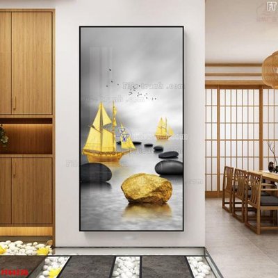 File in mica File tranh bộ hiện đại FT44520 (bản gốc) siêu trong