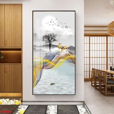 File PSD in ấn File tranh bộ hiện đại FT44542 (chất lượng cao)