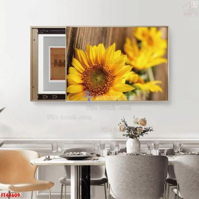 File in lụa File tranh bộ hiện đại FT44609 (tân cổ điển) File tranh bộ hiện đại FT44609