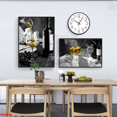 File in ấn cao cấp File tranh bộ hiện đại FT44639 (file gốc)