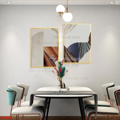 File in trần File tranh bộ hiện đại FT44642 (bản gốc) trời sao