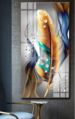 File in trần File tranh hiện đại pha lê gương FT461 (bản gốc) phong cảnh