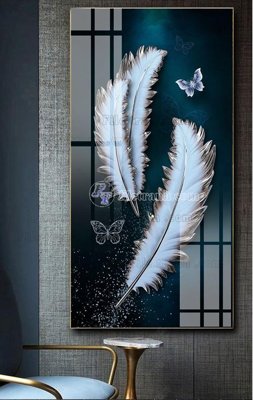 File gốc File tranh hiện đại pha lê gương FT464 (thiết kế) cho in ấn