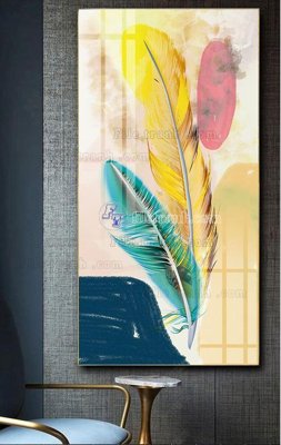 File tranh gốc File tranh hiện đại pha lê gương FT465 (bản quyền) độc đáo