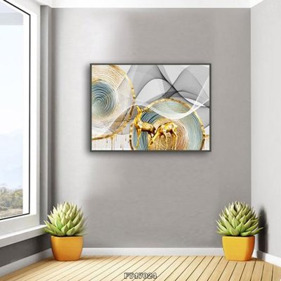 File gốc Tranh treo pha lê gương FT47024 (in mica) cắt laser