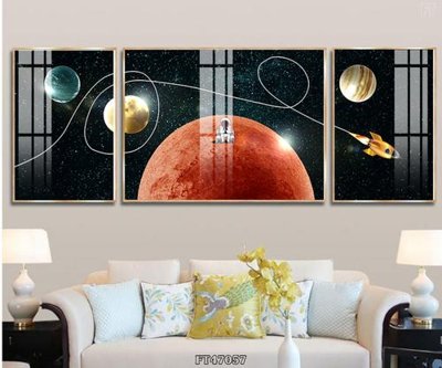 File tranh PSD Tranh treo pha lê gương FT47057 chất lượng cao