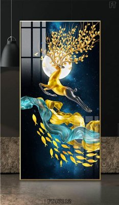 File tranh Tranh treo pha lê gương FT47112 (ảnh gốc) cho in ấn kỹ thuật số