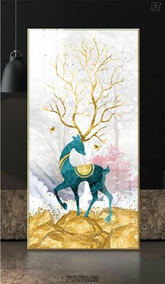 Download file Tranh treo pha lê gương FT47182 (gốc) in mica bàn thờ