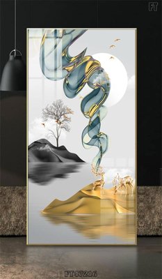 File gốc in ấn Tranh treo pha lê gương FT47216 chuẩn màu CMYK