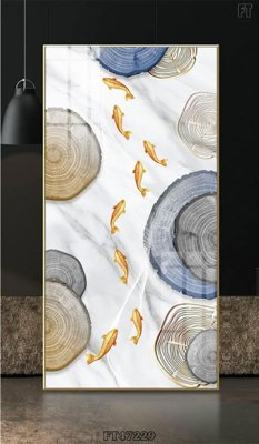 File tranh Tranh treo pha lê gương FT47229 (gốc) chủ đề thành phố