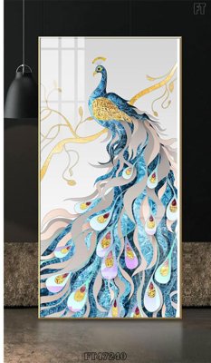 Ảnh gốc Tranh treo pha lê gương FT47240 (độ nét cao) in tráng gương