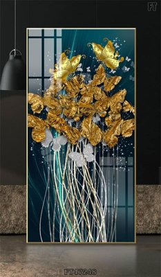 Download file gốc Tranh treo pha lê gương FT47248 (in lụa) nghệ thuật