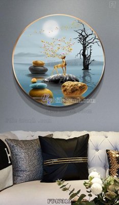 Download file tranh Tranh treo pha lê gương FT47319 (file gốc PSD)