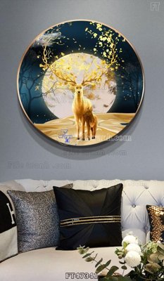 File gốc Tranh treo pha lê gương FT47341 (in lụa) trang trí tường