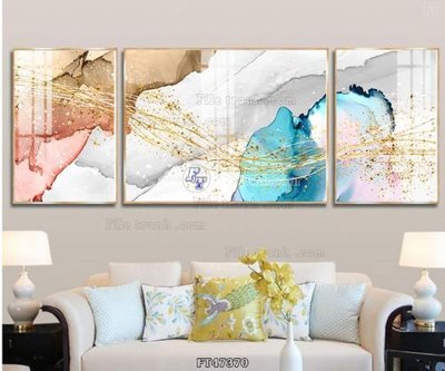 File tranh Tranh treo pha lê gương FT47370 (bản gốc) trang trí văn phòng