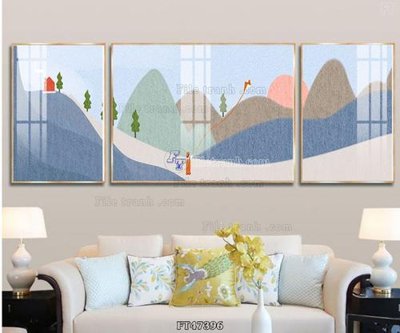 Download file Tranh treo pha lê gương FT47396 (gốc) in mica ốp bếp