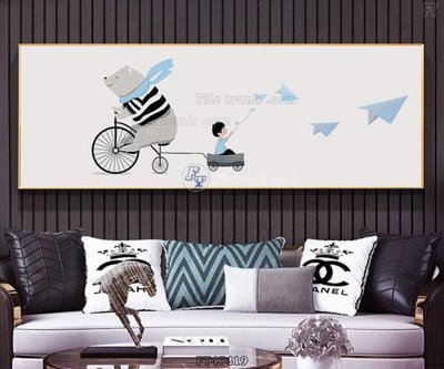 File ảnh Tranh treo pha lê gương FT47419 (gốc) in standee